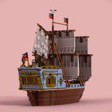 MOC - 209366 Trading Ship Klemmbausteine - LesDiy - Klemmbausteine