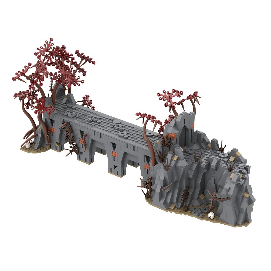 MOC - 209773 UCS Dol - Guldur - part 1/8 Klemmbausteine - LesDiy - Klemmbausteine