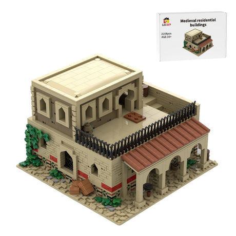 MOC - 211552 Age of Empires - House 2 (Middle Eastern) Klemmbausteine - LesDiy - Klemmbausteine