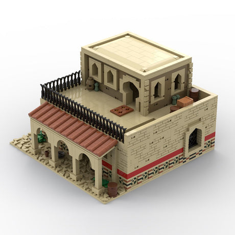 MOC - 211552 Age of Empires - House 2 (Middle Eastern) Klemmbausteine - LesDiy - Klemmbausteine