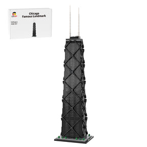 MOC - 213080 John Hancock Center 1:800 Scale Klemmbausteine - LesDiy - Klemmbausteine