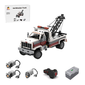 MOC - 213249 80's GMC TopKick Wrecker 4x4 RC Klemmbausteine - LesDiy - Klemmbausteine