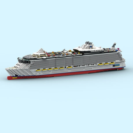 MOC - 213812 Oasis of the Seas Klemmbausteine - LesDiy - Klemmbausteine
