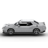 MOC - 213856 1/17 Scale Dodge Challenger Hellcat Klemmbausteine - LesDiy - Klemmbausteine