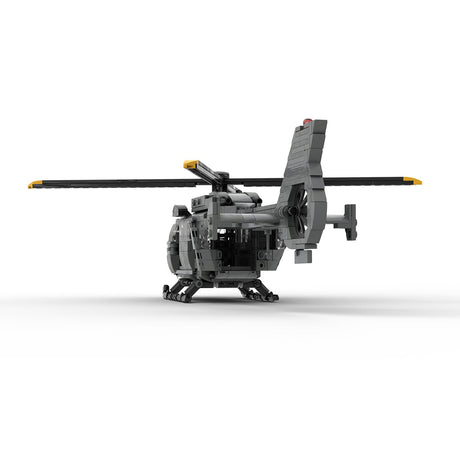 MOC - 214545 Airbus H145 M / UH - 72B Klemmbausteine - LesDiy - Klemmbausteine