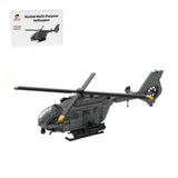 MOC - 214545 Airbus H145 M / UH - 72B Klemmbausteine - LesDiy - Klemmbausteine
