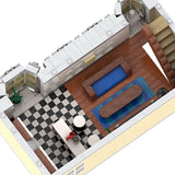 MOC - 214606 HiFi Shop & Residential House Klemmbausteine - LesDiy - Klemmbausteine