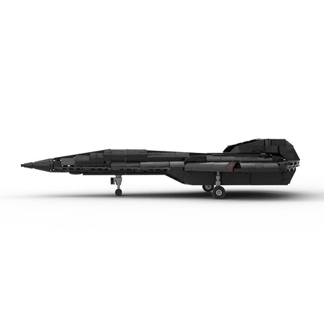 MOC - 215344 TOP GUN MAVERICK | SR - 72 DARK STAR - 1:70 Scale Klemmbausteine - LesDiy - Klemmbausteine