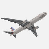 MOC - 222551 American Airlines 777 - 300ER Klemmbausteine - LesDiy - Klemmbausteine