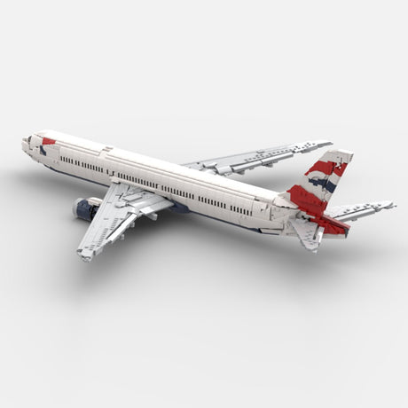 MOC - 222551 American Airlines 777 - 300ER Klemmbausteine - LesDiy - Klemmbausteine