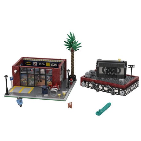 MOC - 224017 Video Store Klemmbausteine - LesDiy - Klemmbausteine