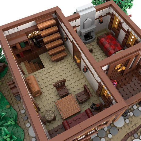 MOC-224458 Medieval tavern Klemmbausteine-LesDiy-Klemmbausteine