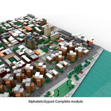 MOC - 225884 1/2000 Scale Lower Manhattan Alphabetcity Module 1 Klemmbausteine - LesDiy - Klemmbausteine