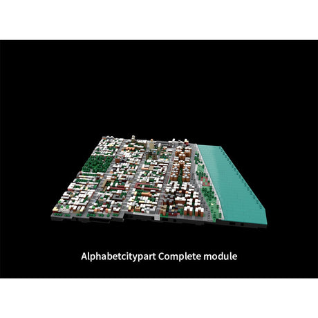 MOC - 225884 1/2000 Scale Lower Manhattan Alphabetcity Module 2 Klemmbausteine - LesDiy - Klemmbausteine