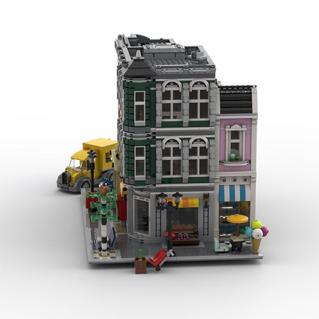 MOC - 226380 Main Street Klemmbausteine - LesDiy - Klemmbausteine