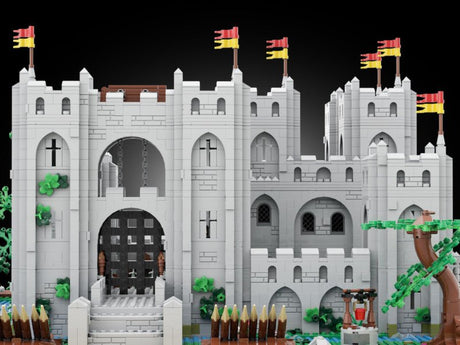 MOC - 229307 Brickberg Castle Klemmbausteine - LesDiy - Klemmbausteine