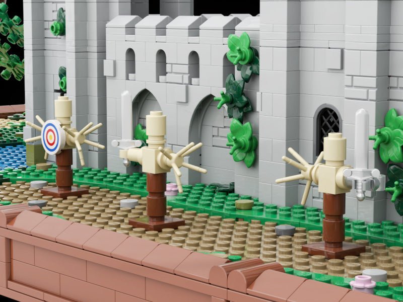 MOC - 229307 Brickberg Castle Klemmbausteine - LesDiy - Klemmbausteine