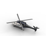 MOC - 230069 1/38 Scale Ultra MEGA Yacht - Part 12 Module 19 Helicopter Klemmbausteine - LesDiy - Klemmbausteine