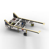MOC - 230069 1/38 Scale Ultra MEGA Yacht - Part 2 Module 8 Deck 1 Stern Klemmbausteine - LesDiy - Klemmbausteine