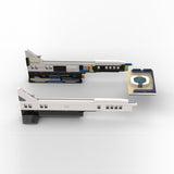 MOC - 230069 1/38 Scale Ultra MEGA Yacht - Part 2 Module 9 Deck 1 Stern Klemmbausteine - LesDiy - Klemmbausteine