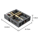 MOC - 230069 1/38 Scale Ultra MEGA Yacht - Part 4 Module 11 Deck 2 Stern 2 Klemmbausteine - LesDiy - Klemmbausteine