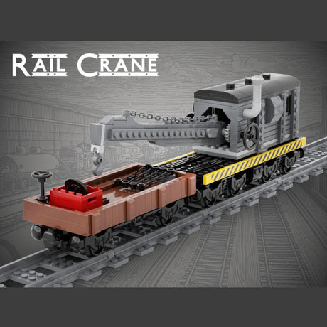 MOC - 230845 Freight Yard Klemmbausteine - LesDiy - Klemmbausteine