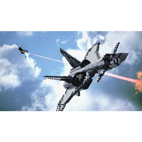 MOC - 232309 1:35 Scale MiG - 31 Firefox Klemmbausteine - LesDiy - Klemmbausteine