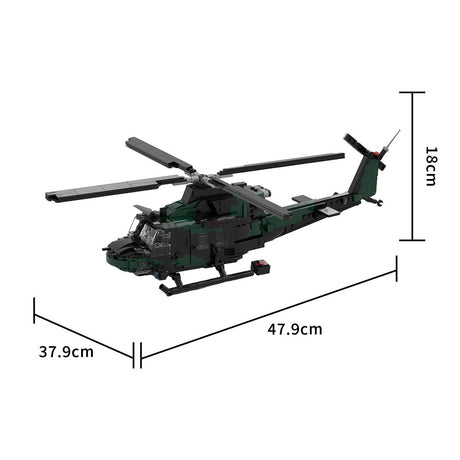 MOC - 236728 CH - 146 | Canadian Multirole Helicopter Klemmbausteine - LesDiy - Klemmbausteine