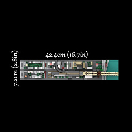 MOC - 238464 1/2000 Scale Upper East Side (below 61st Street) - NYC Klemmbausteine - LesDiy - Klemmbausteine