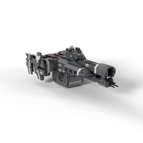 MOC - 239213 Charon - class light Frigate - UNSC Aegis Fate Klemmbausteine - LesDiy - Klemmbausteine