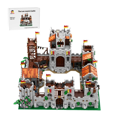 MOC - 240878 Lux Leonis Castle Klemmbausteine - LesDiy - Klemmbausteine