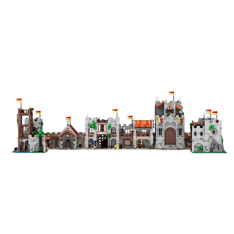 MOC - 240878 Lux Leonis Castle Klemmbausteine - LesDiy - Klemmbausteine