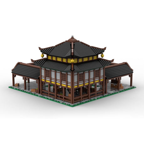 MOC - 242286 Age of Empires - Town Center (East Asian) Klemmbausteine - LesDiy - Klemmbausteine