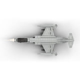 MOC - 242444 F - 104 StarFighter - 1:35 Scale Klemmbausteine - LesDiy - Klemmbausteine