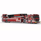 MOC - 242542 2023 Pierce Quantum Tiller Ladder Fire Truck El paso County Klemmbausteine - LesDiy - Klemmbausteine