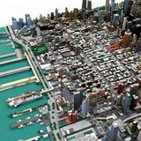 MOC - 243095 1/2000 Scale Midtown Manhattan - New York City Klemmbausteine - LesDiy - Klemmbausteine