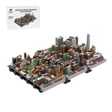 MOC - 243095 1/2000Scale NYC - Midtown Manhattan Garment District Klemmbausteine - LesDiy - Klemmbausteine