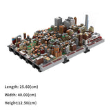 MOC - 243095 1/2000Scale NYC - Midtown Manhattan Garment District Klemmbausteine - LesDiy - Klemmbausteine