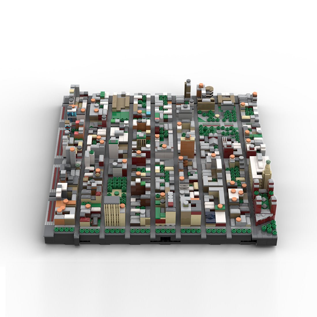 MOC - 243095 1/2000Scale NYC - Midtown Manhattan Gramercy Klemmbausteine - LesDiy - Klemmbausteine