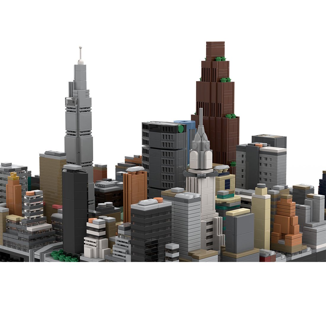 MOC - 243095 1/2000Scale NYC - Midtown Manhattan GrandCentral Klemmbausteine - LesDiy - Klemmbausteine