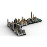 MOC - 243095 NYC - Midtown Manhattan Centralmidtown Klemmbausteine - LesDiy - Klemmbausteine