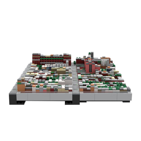 MOC - 243095 NYC - Midtown Manhattan Chelsea M4 Klemmbausteine - LesDiy - Klemmbausteine