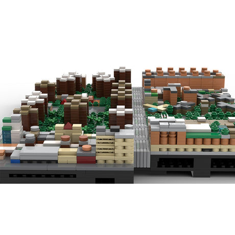 MOC - 243095 NYC - Midtown Manhattan Chelsea M5 Klemmbausteine - LesDiy - Klemmbausteine