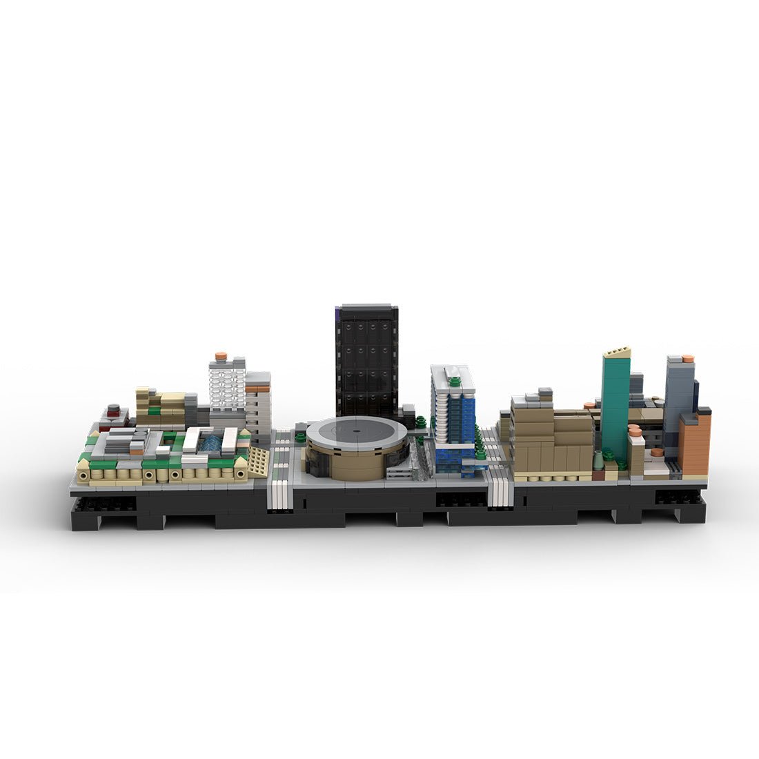 MOC - 243095 NYC - Midtown Manhattan Chelsea M8 Klemmbausteine - LesDiy - Klemmbausteine