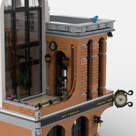MOC - 243145 Brick Market Klemmbausteine - LesDiy - Klemmbausteine