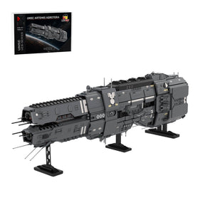 MOC - 243432 Artemis - class Battlecruiser - UNSC Artemis Agrotera Klemmbausteine - LesDiy - Klemmbausteine