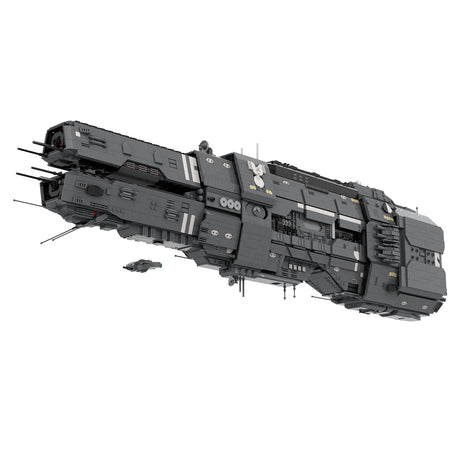 MOC - 243432 Artemis - class Battlecruiser - UNSC Artemis Agrotera Klemmbausteine - LesDiy - Klemmbausteine