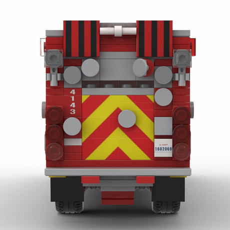 MOC-244154 2019 BME Intl. Type 3 Brush Engine Los Angeles County FD Klemmbausteine-LesDiy-Klemmbausteine