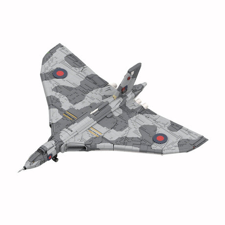 MOC - 244945 Avro Vulcan Klemmbausteine - LesDiy - Klemmbausteine