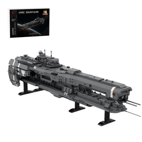 MOC - 245083 Strident - class heavy Frigate - UNSC Dauntless Klemmbausteine - LesDiy - Klemmbausteine